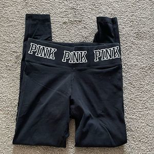 PINK Victoria’s Secret Moto Yoga Leggings Size Small